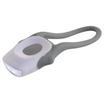 Lampka rowerowa 2 LED z silikonowym paskiem, z nadrukiem logo - V7793 - Agencja Point