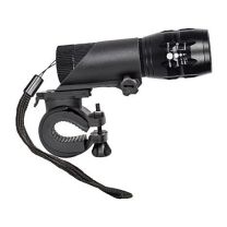 Latarka 1 CREE LED Air Gifts, lampka rowerowa z nadrukiem logo - V8747-03 - Agencja Point