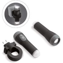 Edison - reklamowa latarka w kształcie żarówki z logo - LT91247-4 - Agencja Point