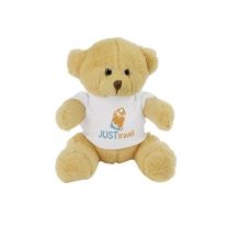 Nicky Honey, Brown Junior, pluszowy miś 12 cm, maskotka reklamowa z logo - HE242-18 - Agencja Point