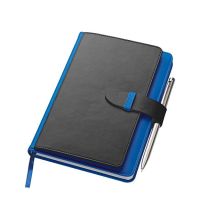 Notatnik reklamowy z wizytownikiem, z logo - 200880 - Agencja Point