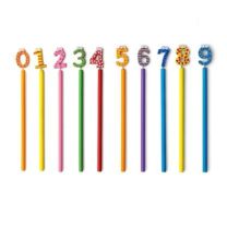 Ołówek "cyfry" z nadrukiem logo - V6568-00 - Agencja Point