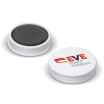 Okrągły magnes Ø3,6 cm z nadrukiem logo - LT90462 - Agencja Point