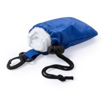 Peleryna przeciwdeszczowa w pokrowcu z nadrukiem logo - V0501 - Agencja Point