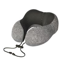 Piankowa poduszka podróżna z logo firmy - AP733469-10 - Agencja Point