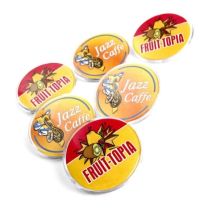 Plakietka reklamowa, pins z nadrukiem logo - P4466 - Agencja Point