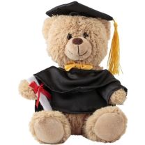 Pluszowy miś - uczeń, z logo firmy - Agencja Point - V2217-03