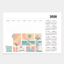 Podkład na biurko - biuwar z logo - KAL-DRU-02 - Agencja Point