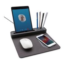 Podkładka pod mysz, ładowarka bezprzewodowa 5W, stojak na telefon Air P308.251 - Agencja Point