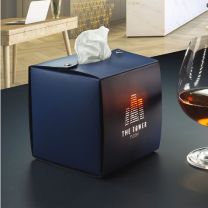 Pudełko na chusteczki z nadrukiem reklamowym - 1199094 - Agencja Point