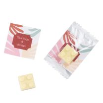 Reklamowa czekoladka - klocek z logo - CZEK-0531K - Agencja Point