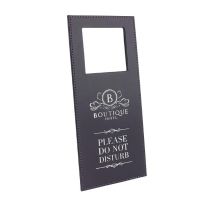 Hotelowa zawieszka informacyjna z nadrukiem logo - 116012110 - Agencja Point