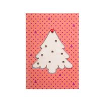 Reklamowa karta świąteczna, gwiazda - ozdoba choinkowa - AP718781-A - Agencja Point