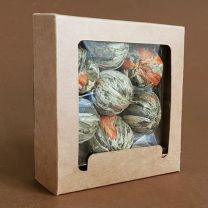 Reklamowa kwitnąca herbata w kartoniku z logo - 7 sztuk - WZ-04 - Agencja Point