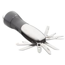 Brelok reklamowy z latarką Bimox z logo - AP781933-21 - Agencja Point