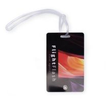 Ekologiczna, reklamowa zawieszka do bagażu - walizka z logo - AP800773-07 - Agencja Point