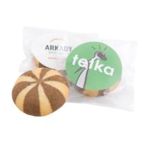 Reklamowe ciastka z nadzieniem czekoladowym - CIAS44 - Agencja Point