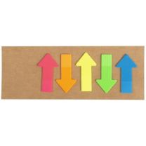 Reklamowe karteczki samoprzylepne "strzałki" z logo - V2947-16 - Agencja Point