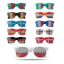 Reklamowe okulary w kolorze flagi z logo - MO9275 - Agencja Point