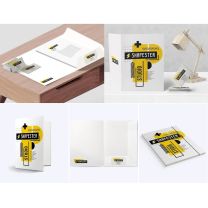 Reklamowe teczki dwubigowe z logo - Agencja Point