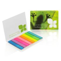 Reklamowe znaczniki indeksujące PET w miękkiej okładce z nadrukiem full color - PM051a - Agencja Point