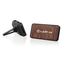 Reklamowy, drewniany zapach samochodowy z ramką, z logo - CAR-07 - Agencja Point