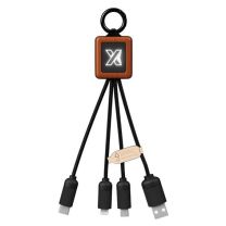 Reklamowy kabel z podświetlanym logo - 1PX00302 - Agencja Point