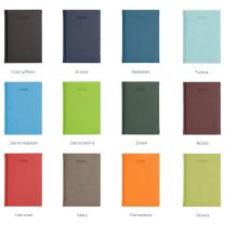 Reklamowy kalendarz książkowy B5, tygodniowy, Nebraska z notesem - KAL-DAZ-3914 - Agencja Point