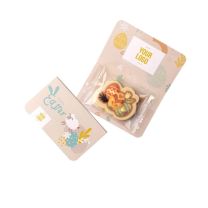 Reklamowy karnet z czekoladką wielkanocną - CZEK-0006E - Agencja Point