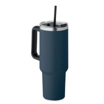 Reklamowy kubek termiczny ze słomką - MO2327 - Agencja Point