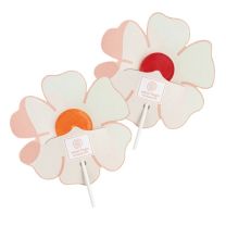 Reklamowy lizak z etykietą, kwiatek z logo - Agencja Point - LIZ-0452C