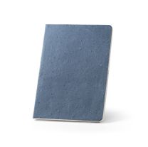 Reklamowy notatnik A5 w półsztywnej okładce z odpadów łusek kawy - 93289 - Agencja Point