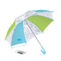 Reklamowy parasol KIDDI do kolorowania, pisaki - 37050 - Agencja Point