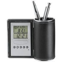 Pojemnik na przybory do pisania, kontener na śmieci z nadrukiem logo - V2565-19 - Agencja Point