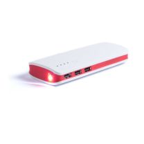 Reklamowy power bank 10000 mAh z latarką, z logo - AP781878 - Agencja Point