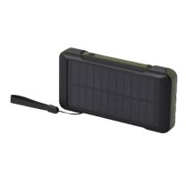 Reklamowy powerbank solarny 10 000 mAh - Agencja Point - 12434664