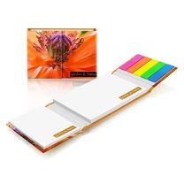 Reklamowy rozkładany zestaw notesów samoprzylepnych z logo - PM140 - Agencja Point