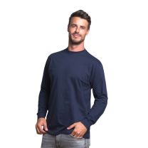 Reklamowy T-shirt męski z długim rękawem 170 g z logo - KOSZ-J7 - Agencja Point