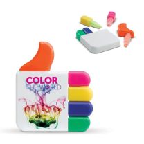 Reklamowy zakreślacz - dłoń z nadrukiem logo - LT81486 - Agencja Point