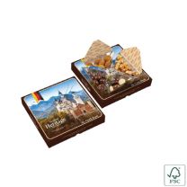 Reklamowy zestaw bakalii i ciasteczek z logo - CHRUP-0229 - Agencja Point