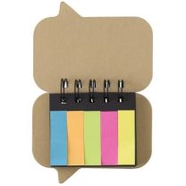 Reklamowy zestaw do notatek, karteczki samoprzylepne z logo - V2981-16 - Agencja Point