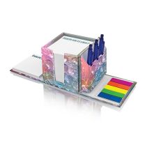 Reklamowy organizer full color na biurko z karteczkami z nadrukiem logo - PM151 - Agencja Point