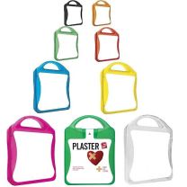 Reklamowy zestaw plastrów w pudełku z logo - 12200409 - Agencja Point