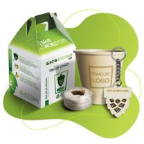Reklamowy zestaw startowy i brelok z nasionami - GP-09 - Agencja Point