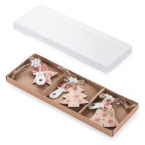 Reklamowy zestaw zawieszek świątecznych - 08133 - Agencja Point