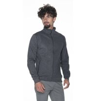 Rozpinana bluza męska 280 g z logo firmy - BLU-P11 - Agencja Point