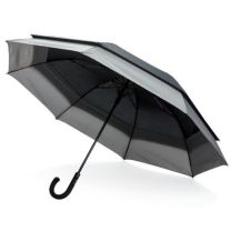 Sztormowy parasol automatyczny Swiss Peak Tornado 30", Ø150 cm, z nadrukiem logo - P850.120 - Agencja Point