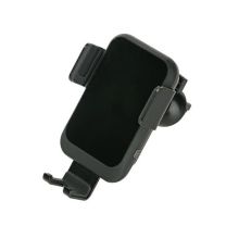 Samochodowy uchwyt do telefonu, ładowarka bezprzewodowa z nadrukiem logo - V0350-03 - Agencja Point