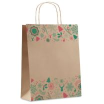 Reklamowy worek sportowy z motywem świątecznym - 60873WE - Agencja Point