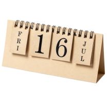 Tekturowy kalendarz wieczny z logo firmy - AP722048 - Agencja Point